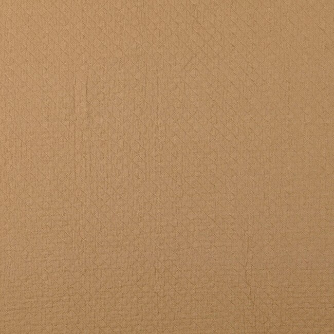 De Stoffenkamer Stitched Vintage Structure Cotton uni - sand