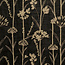 De Stoffenkamer Broderie voile blouse - botanical black