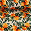 De Stoffenkamer Stevige katoen Canvas - summer oranges