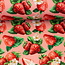 De Stoffenkamer Stevige katoen Canvas - summer strawberries