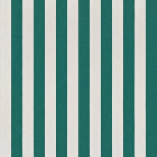 Water repellent outdoor stripes - green