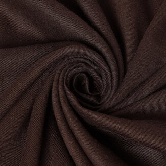 Atelier Brunette Twill Linen Viscose - oat chocolate