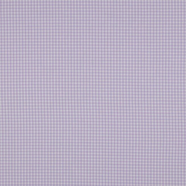 De Stoffenkamer Cotton Poplin 2 mm vichy lila