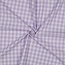 De Stoffenkamer Cotton Poplin  1 cm vichy lila