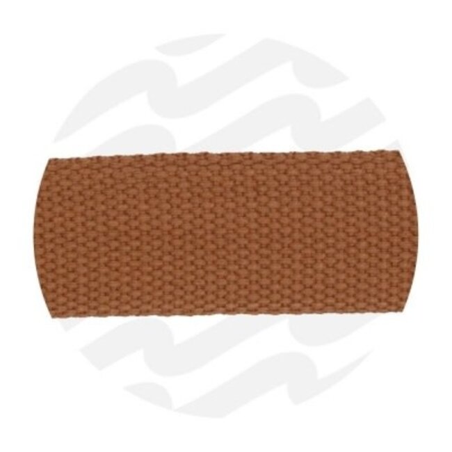 De Stoffenkamer Tassenband Cognac 3cm
