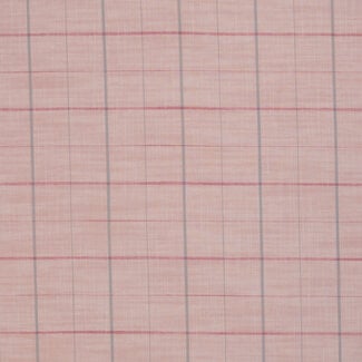 Voile katoen - checks pink