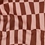 De Stoffenkamer Cotton Poplin checks pink / brown