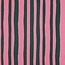 French Terry - stripes green / pink