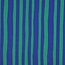 French Terry - stripes blue / green