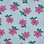 Tricot BIO - flowers sky