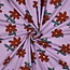 Tricot BIO - flowers lavendel