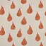 De Stoffenkamer Double Gauze cotton Tetra BIO - pears natural peach