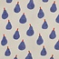 De Stoffenkamer Double Gauze cotton Tetra BIO - pears natural blue