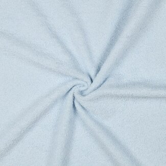 De Stoffenkamer Katoen Badstof lichtblauw