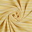 De Stoffenkamer Rekbare badstof - spons stripes light yellow