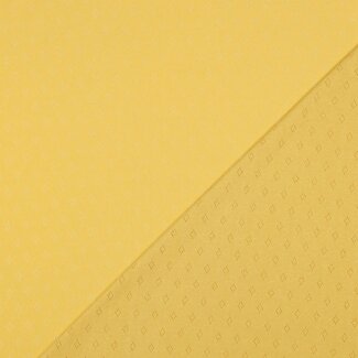 Ajour Tricot Pointelle - soft butter yellow