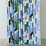 Kokka COUPON - 1,2 m - Cotton Keshiki by Kokka ‘26 - architecture green blue