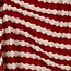 Summer Knit cotton mix - stripes red
