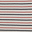 Summer Knit cotton mix - stripes navy red