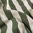 De Stoffenkamer Double gauze tetra - wide stripes khaki green