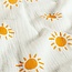 De Stoffenkamer Double Gauze cotton Tetra - sun ecru