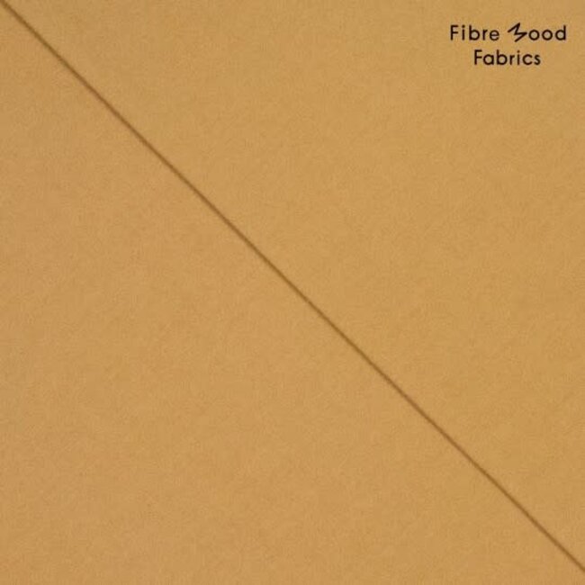 Fibre Mood Cotton Poplin Stonewashed - otter bruin