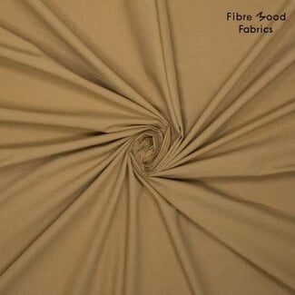 Fibre Mood Cotton Poplin Stonewashed - bruin