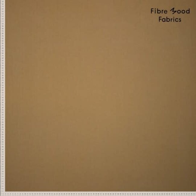 Fibre Mood Cotton Poplin Stonewashed - bruin