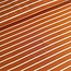 Ribbed tricot stripes pumpkin orange