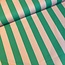 De Stoffenkamer Stevige katoen Canvas - vertical stripes bright green