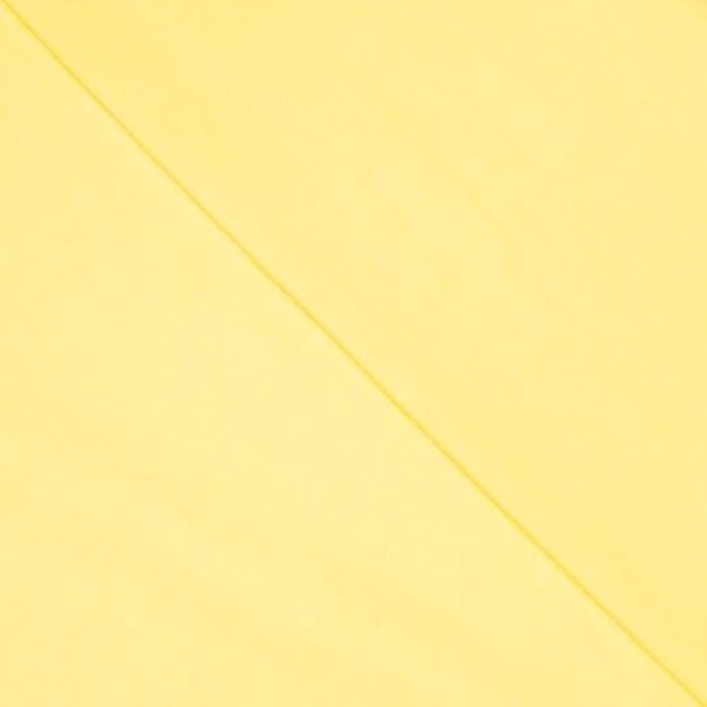 Cotton T-shirt knit uni - butter