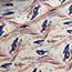 Capsule Fabrics French Terry - birds on branches