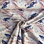 Capsule Fabrics French Terry - birds on branches