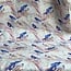 Capsule Fabrics Washed Linen - birds on branches
