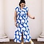 Capsule Fabrics Cotton Poplin - Bright royal Birds