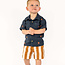 De Stoffenkamer Double gauze tetra - wide stripes caramel