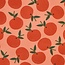De Stoffenkamer Canvas katoen summer fruit - oranges pink