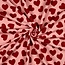 De Stoffenkamer Soft Sweater hearts medium pink