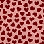 De Stoffenkamer Soft Sweater hearts medium pink