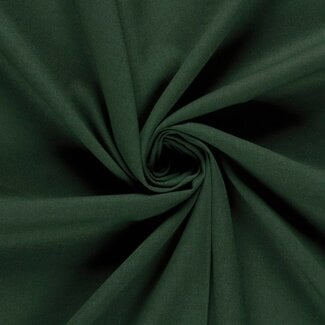 De Stoffenkamer Washed Linen uni - dark green