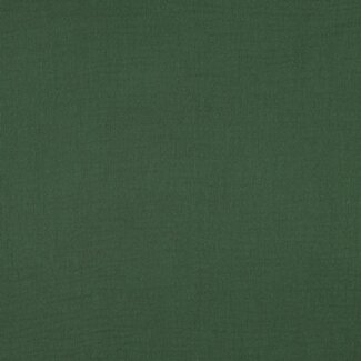 De Stoffenkamer Double Gauze forest green