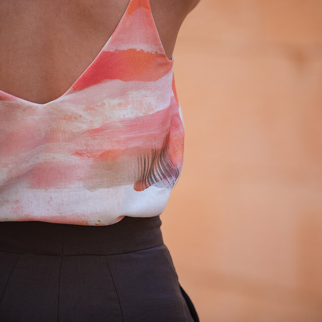 See You At Six SYAS Linen Mix - ember horizon