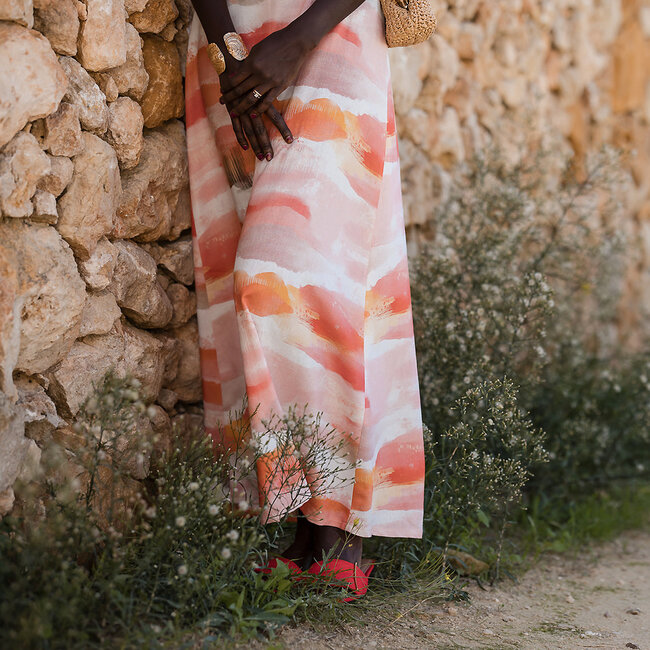 See You At Six SYAS Linen Mix - ember horizon