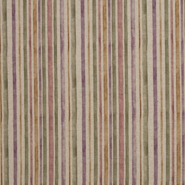De Stoffenkamer Canvas cotton - soft watercolour stripes