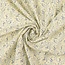 De Stoffenkamer Vintage Structure seersucker Cotton - twigs blue