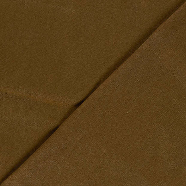 WAXED Heavy Washed Canvas - oker