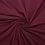 Fibre Mood Cotton Poplin Stonewashed paper touch - donker bordeaux