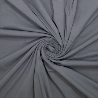 Fibre Mood Cotton Poplin Stonewashed paper touch - antraciet