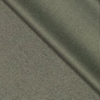 Fibre Mood Bamboo Pantalon diagonal lines - dark sand