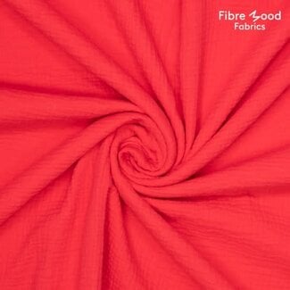 De Stoffenkamer Double Gauze Tetra Red